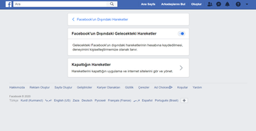 facebook, gelecekteki hareketlerini yönet