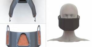 Koronavirüsü Isıtarak Öldüren Elektrikli Yüz Maskesi