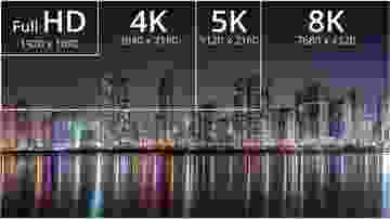 8k çözünürlük