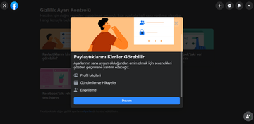 facebook, gizlilik ayarı, paylaşım