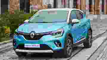 yeni renault captur mavi