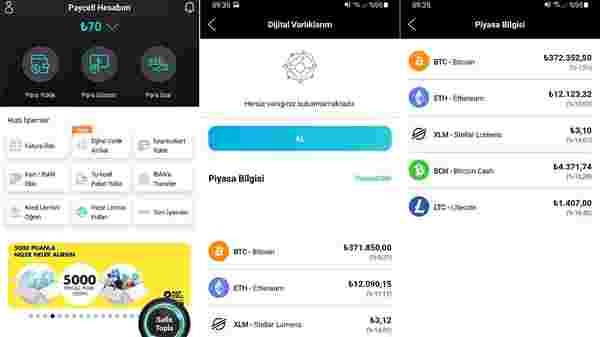 Paycell Kripto para alım satımı