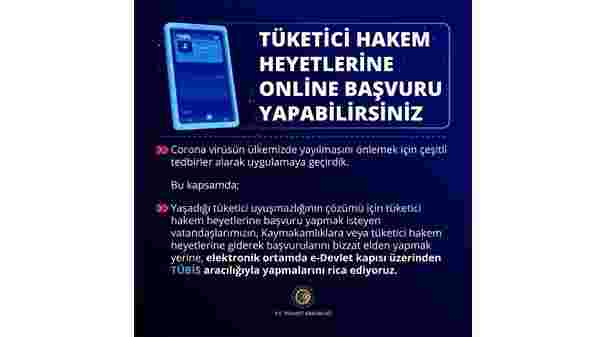 Tüketici Hakem Heyeti online başvuru