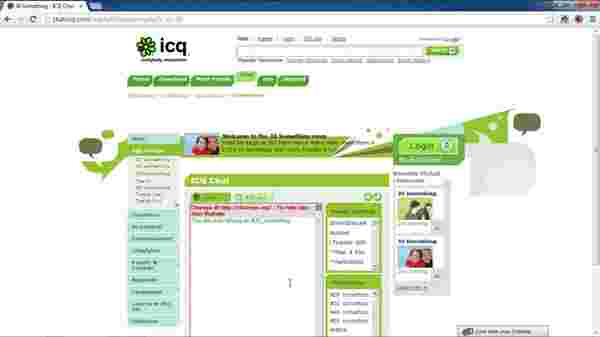 eski chat programları icq