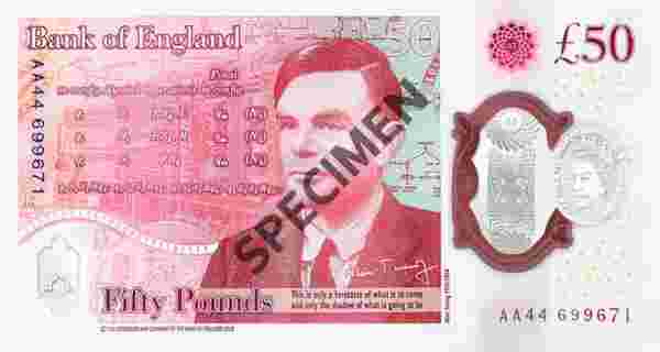 turing 50 sterlin