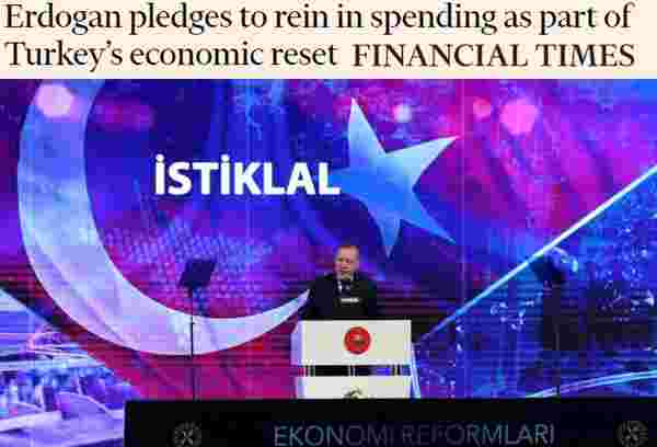 Cumhurbaşkanı Erdoğan ın açıkladığı Ekonomi Reform Paketi dış basında #5