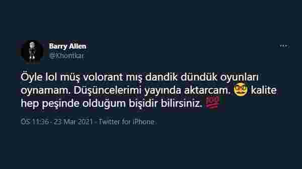 Khontkar Twitter paylaşımı