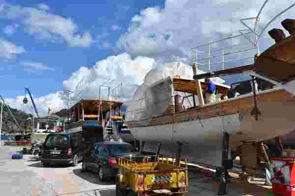 Marmaris te gezi tekneleri sezona hazırlanıyor #2