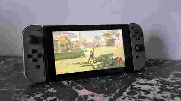 nintendo switch siyah