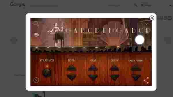 google Clara Rockmore theremin oyunu