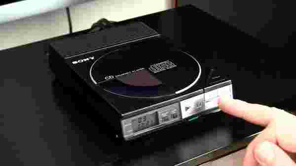 The Sony Discman D-50,