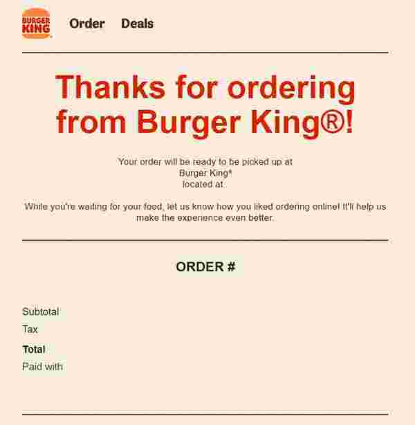 burger king