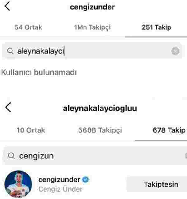 Cengiz Ünder Aleyna Kalaycıoğlu'nu engelledi! - Resim : 2