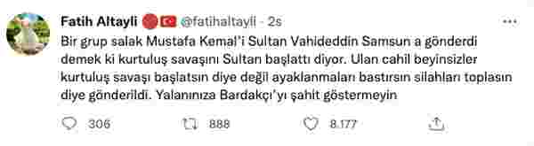 Fatih Altaylı'dan Vahdettin tartışmalarına sert yorum!