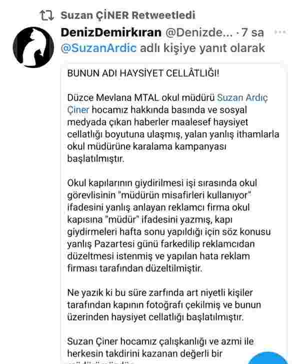 Müdire hanımın özel tuvaleti sosyal medyada tepki çekti!