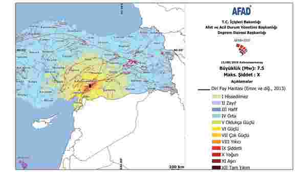 Kahramanmaraş deprem testi