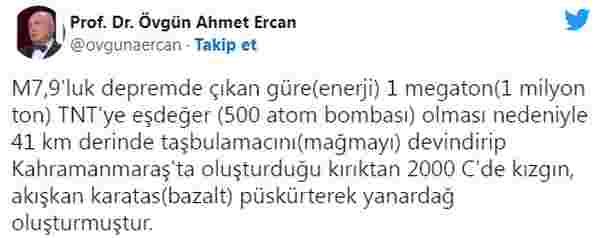 Deprem sonrası yanmaya başladı! Sosyal medyayı karıştıran görüntü