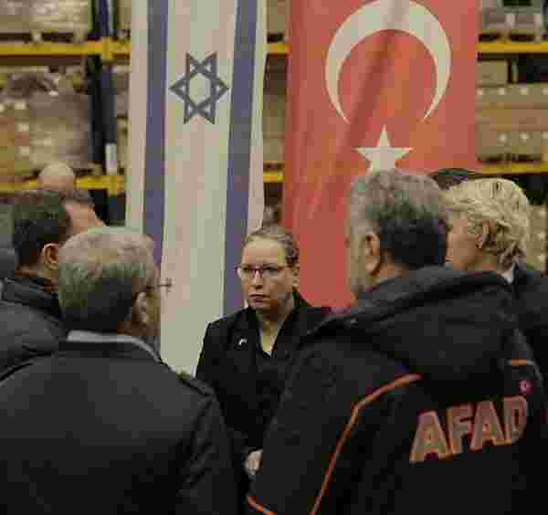 İsrail Büyükelçisi Lillian AFAD'a 60 ton yardım malzemesi teslim etti - Resim : 2