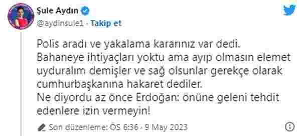 Gazeteci Şule Aydın hakkında yakalama kararı!