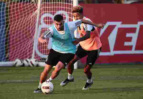 Beşiktaş, Trabzonspor maçı hazırlıklarını sürdürdü