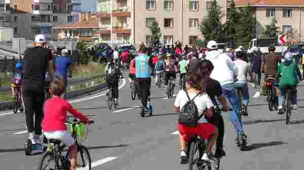 Trabzon’da ’Avrupa Hareketlilik Haftası’ kapsamında bisiklet turu düzenlendi
