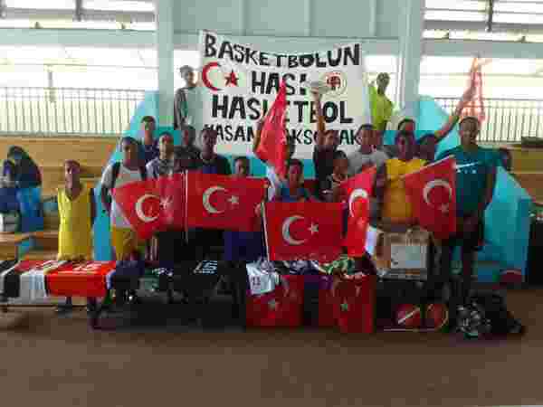 Türk bayrakları Hasketbol SK sayesinde Şeyseller’de dalgalandı
