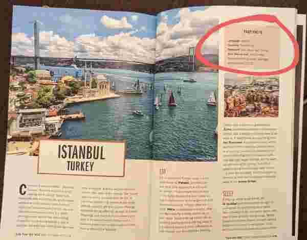 Ünlü dergi Türkiye’nin resmi dilini Arapça yaptı!